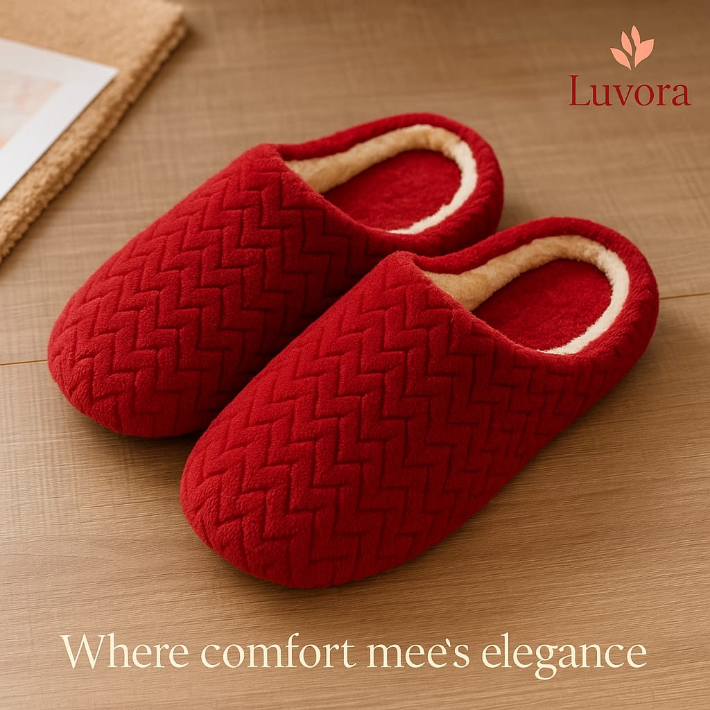 "Best Winter Home Slippers for the Family 2025 – Warm, Soft, and Non-Slip." 🌨️👣