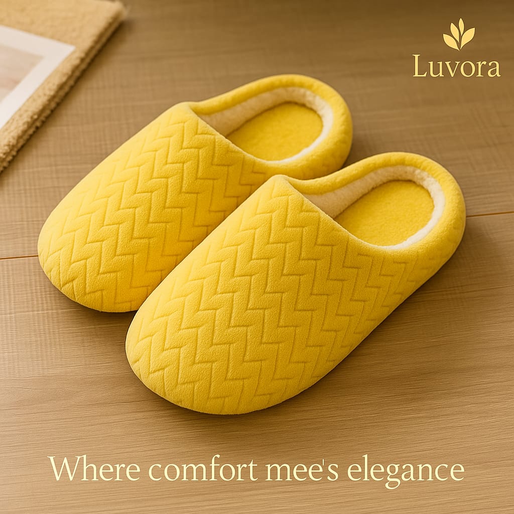 "Best Winter Home Slippers for the Family 2025 – Warm, Soft, and Non-Slip." 🌨️👣