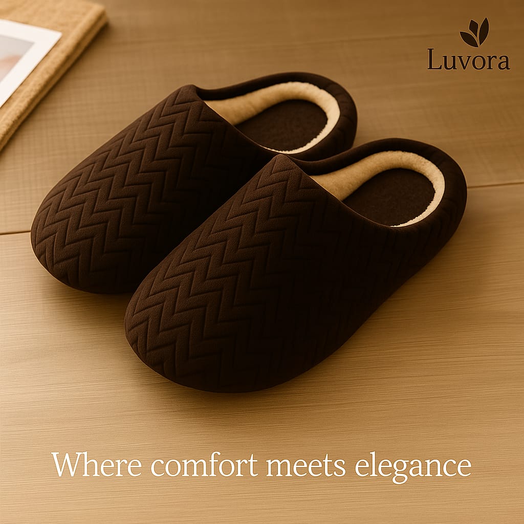 "Best Winter Home Slippers for the Family 2025 – Warm, Soft, and Non-Slip." 🌨️👣